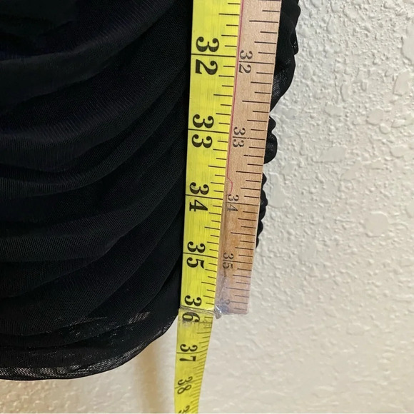 House of CB Freyja black gathered‎ corset dress size XS - Picture 15 of 15